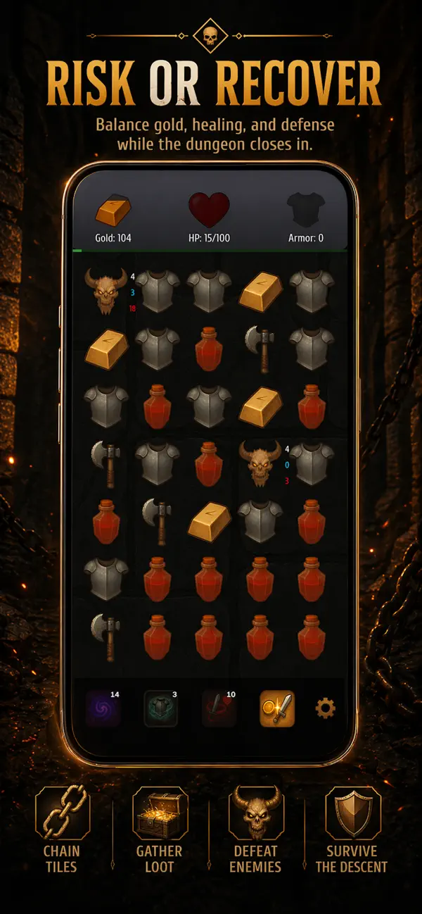 Chain Descent low-health resource decision