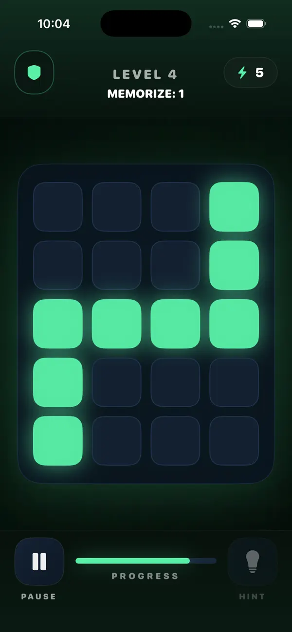 Glow Path illuminated memory route